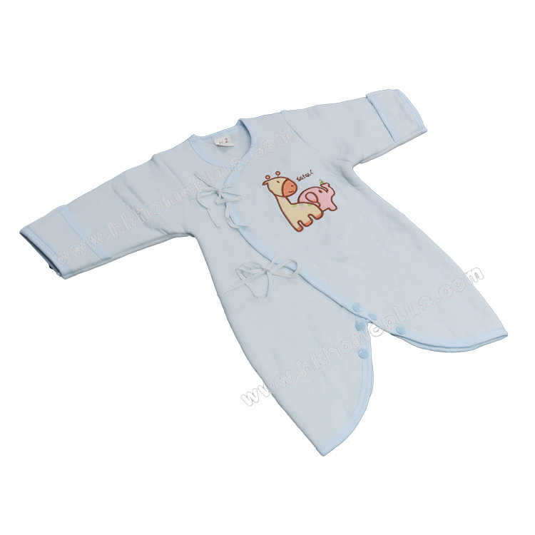 Koma Land: 嬰兒素色夾絲長袖蛤衣 BE3168 (1-2碼)