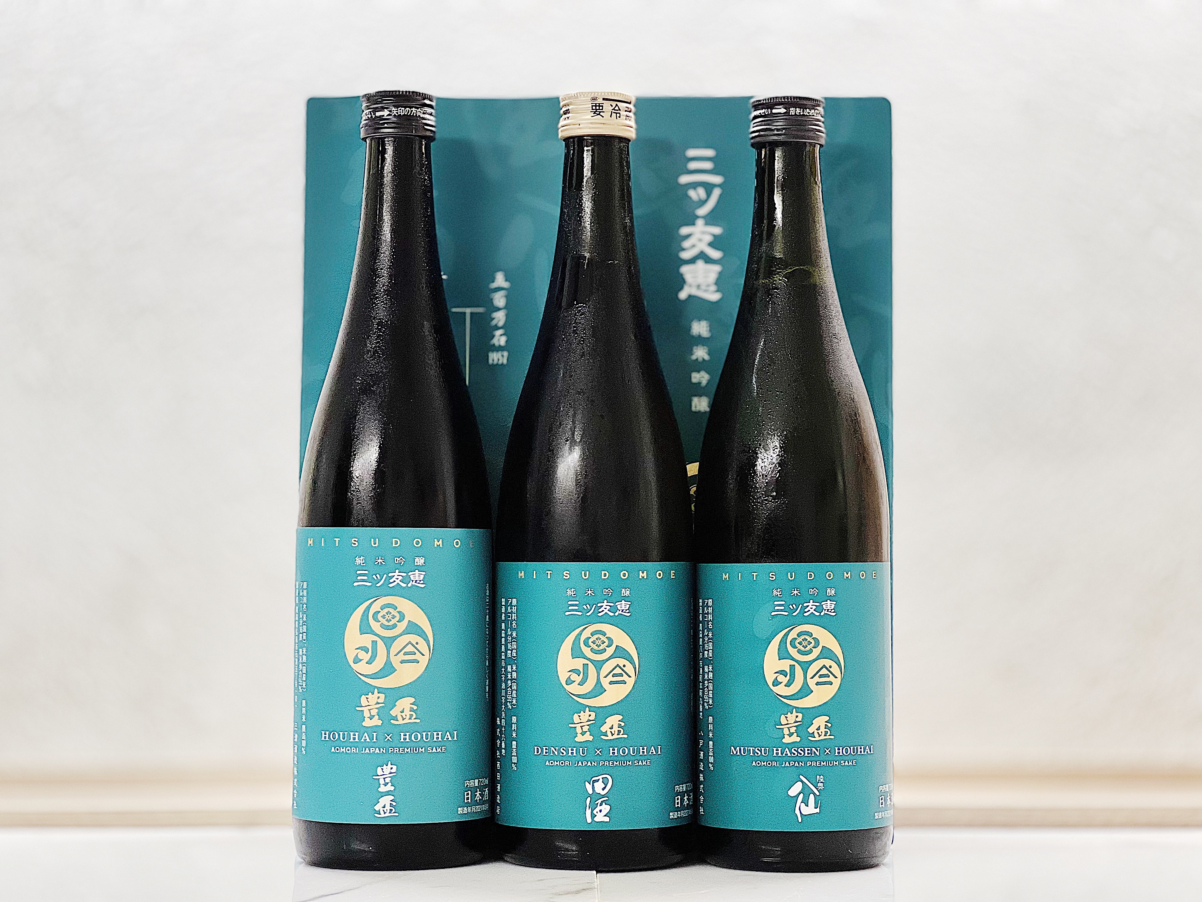 「八仙・田酒・豊盃 × 豊盃」三ッ友恵・あおもり酒米プロジェクト(青森酒米Project)