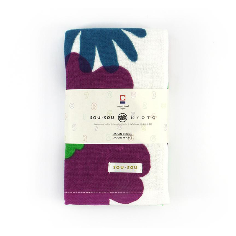 丸眞SOU・SOU今治紗布純棉毛巾-隨和