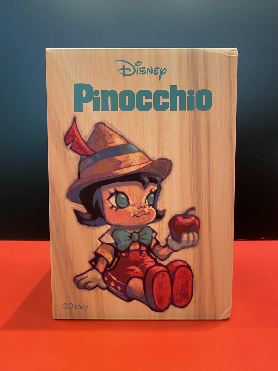 Molly x Disney x Pinocchio 小木偶木紋面金蘋果