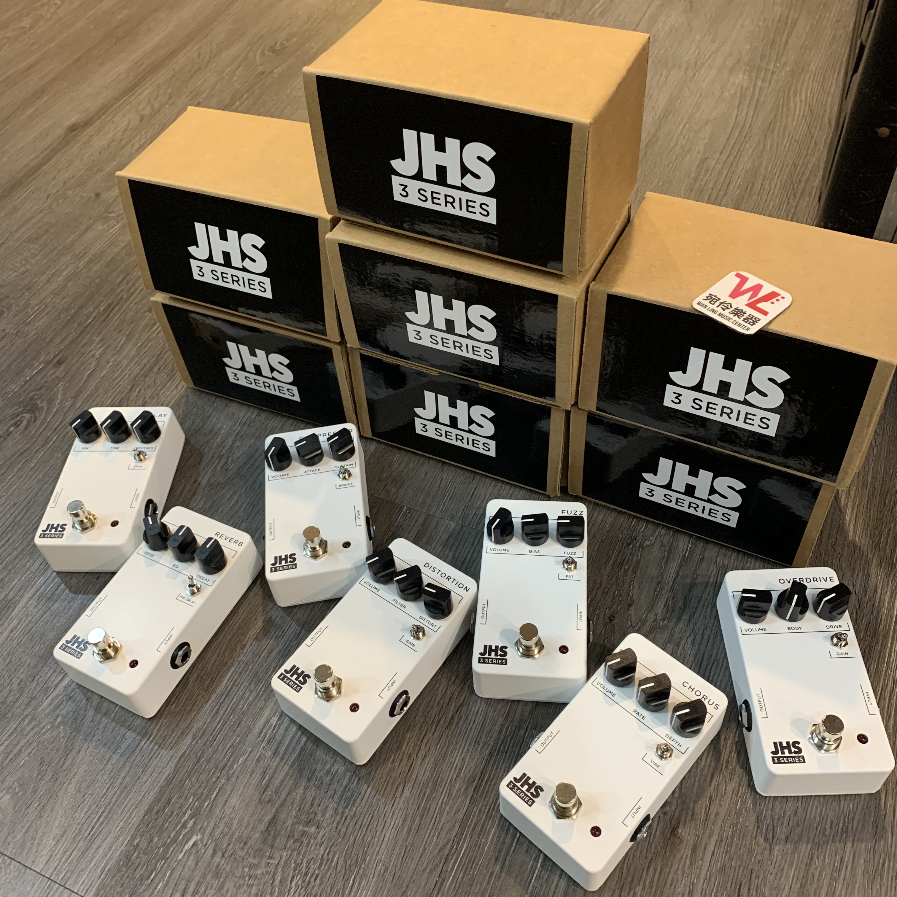 JHS 最新 3 SERIES OVERDRIVE 破音效果器