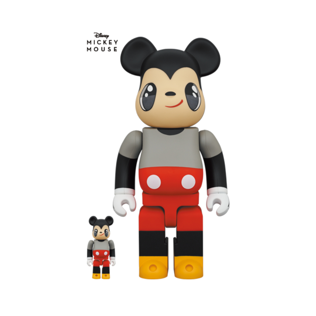 BEARBRICK Javier Calleja MICKEY MOUSE 100％ & 400％