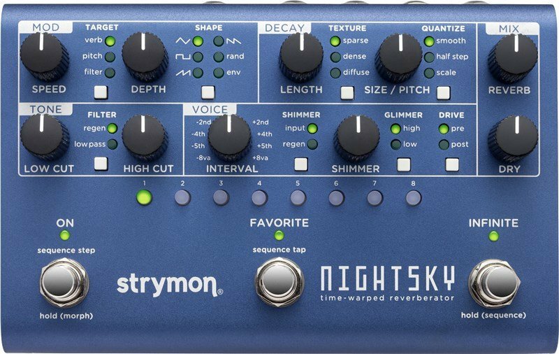 Strymon NightSky Time Warped Reverberator 空間/迴響 效果器