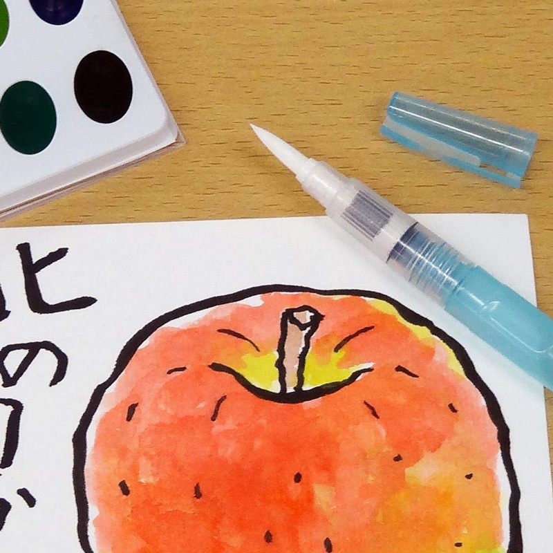 ZIG 水筆 (小圓/中圓/大圓/平筆) / Kuretake 日本吳竹