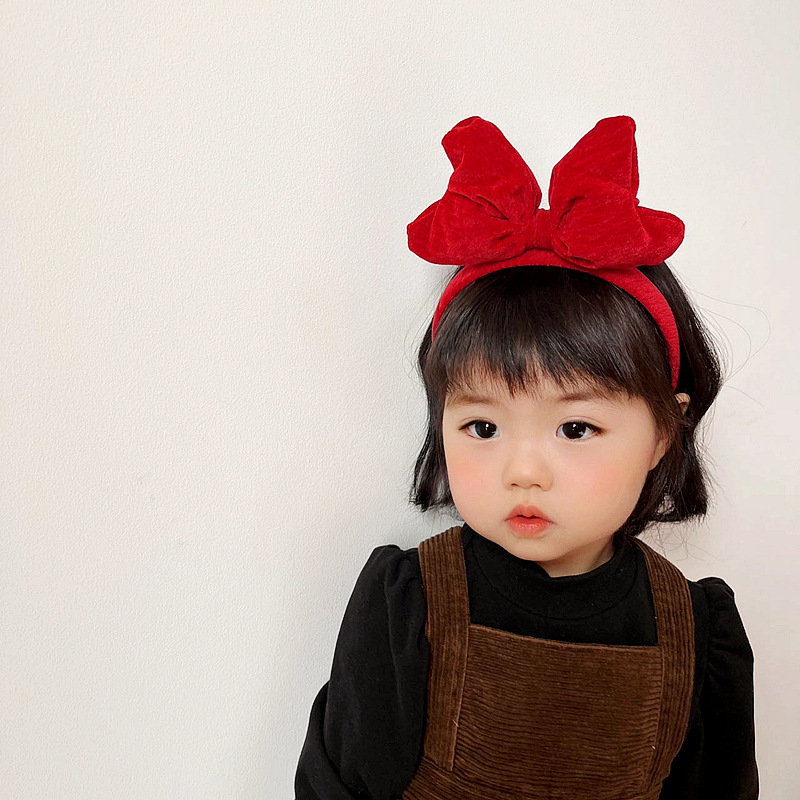 可愛大蝴蝶結髮箍