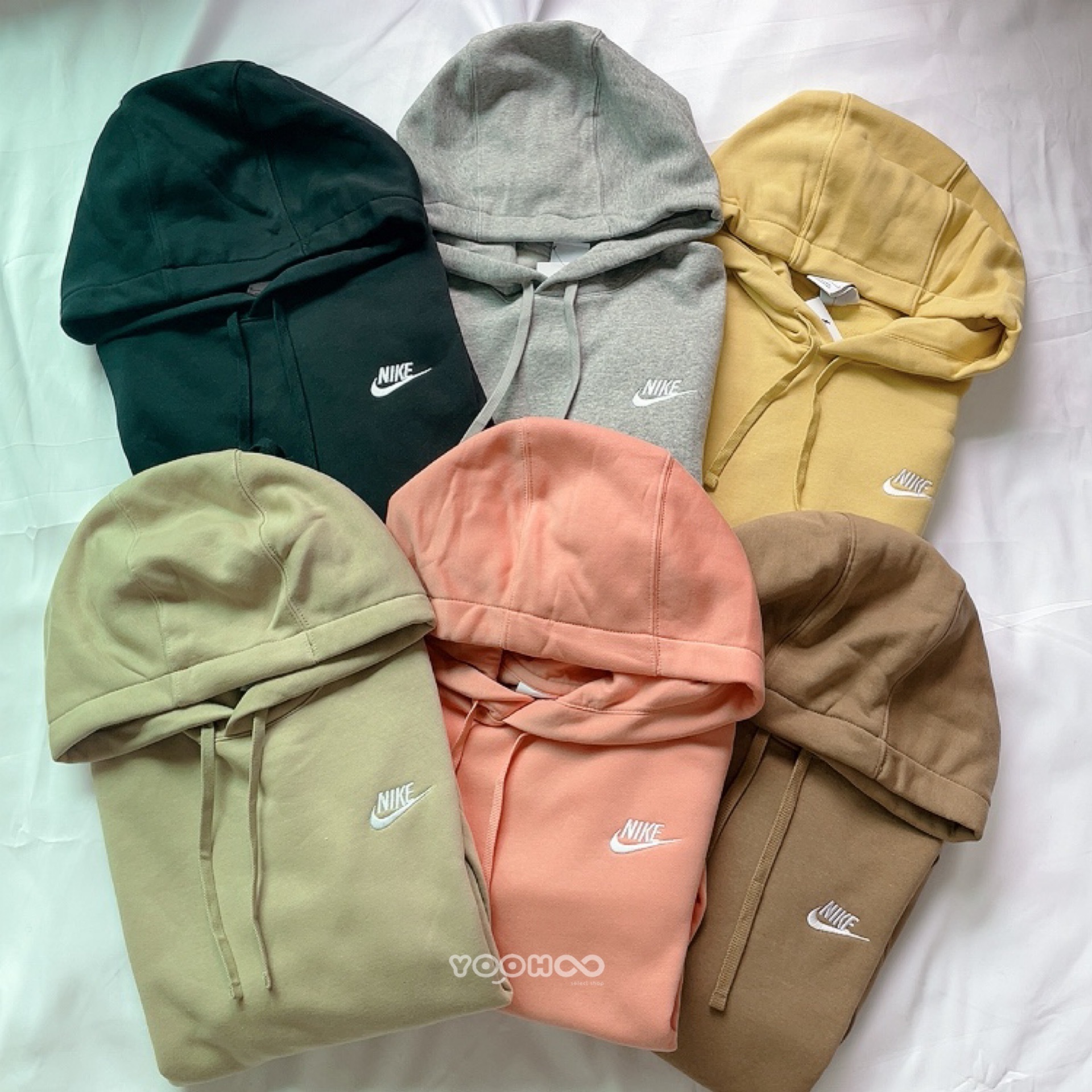 現貨┃NIKE CLUB FLEECE HOODIE 男版 內磨毛 帽T 咖啡色 黑色 連帽 BV2655-258