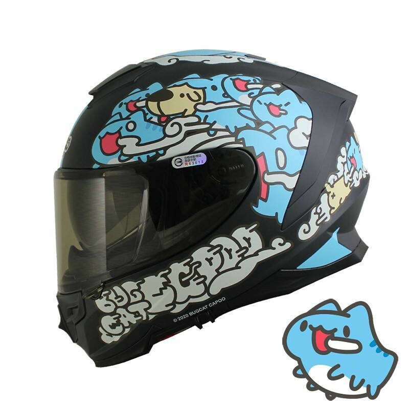 NIKKO N-806 咖波 消光黑 聯名款 全罩