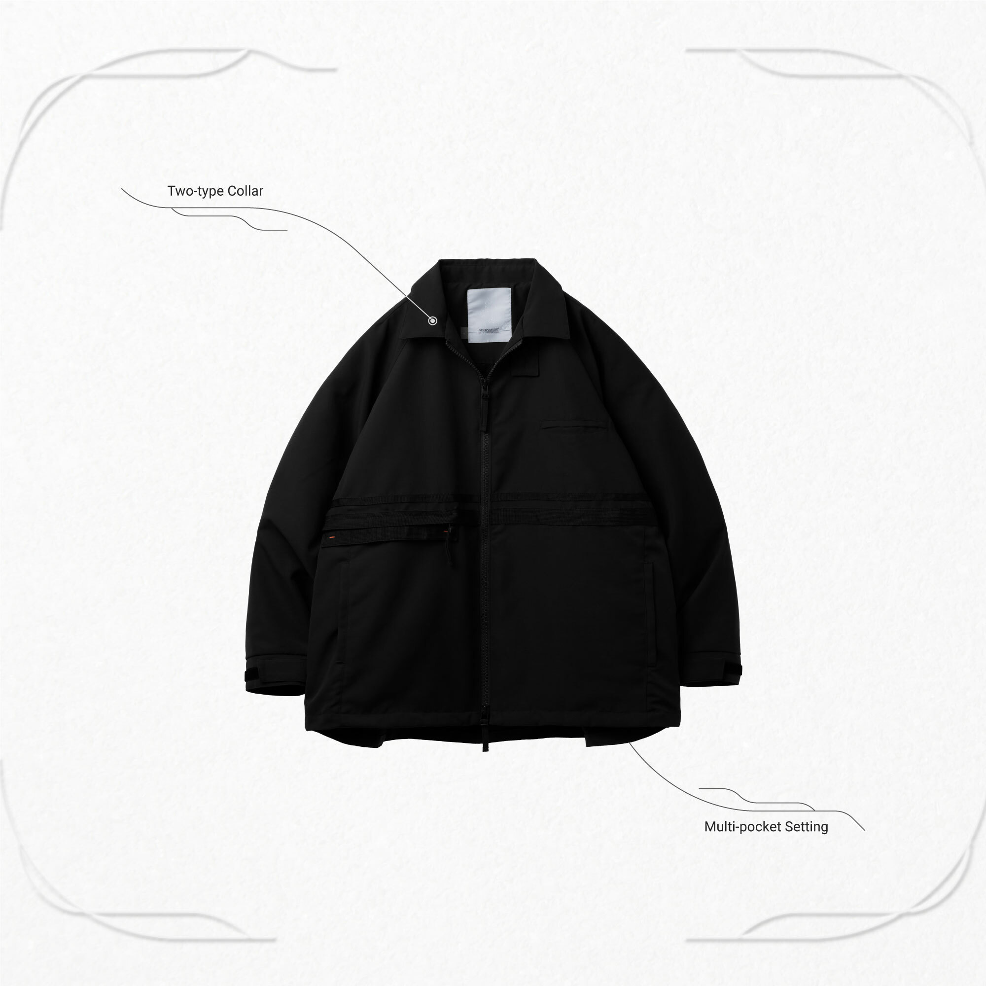 F-5A “Compatible System” Field Jacket - Black
