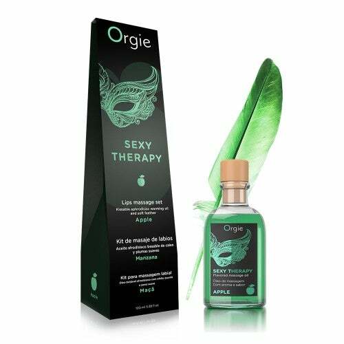葡萄牙 Orgie Lips Massage Kit 唇部按摩套裝 青蘋果味 100mL