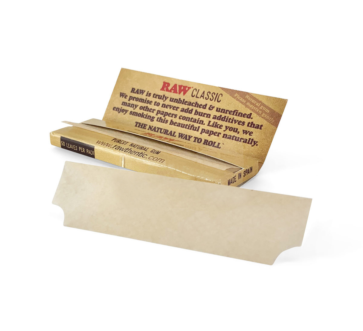 🇪🇸RAW - Classic SW Cut Corners Rolling Papers 捲煙紙（7cm）