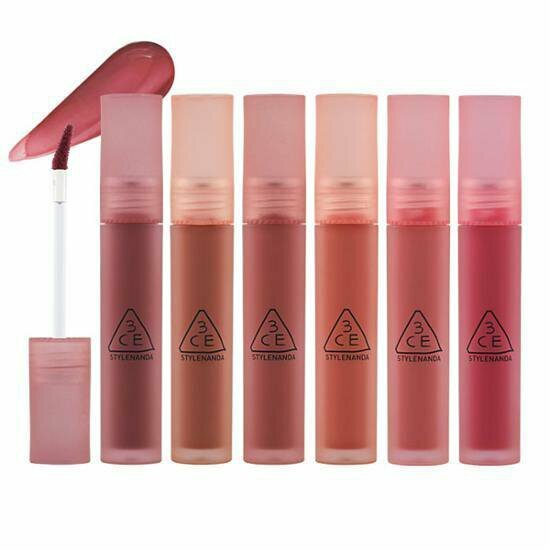 《現貨》3CE Blur Water Tint (bake beige/casual affair/double wind/sepia/early hour/laydown/chasing rose/more peach) 其他需預訂