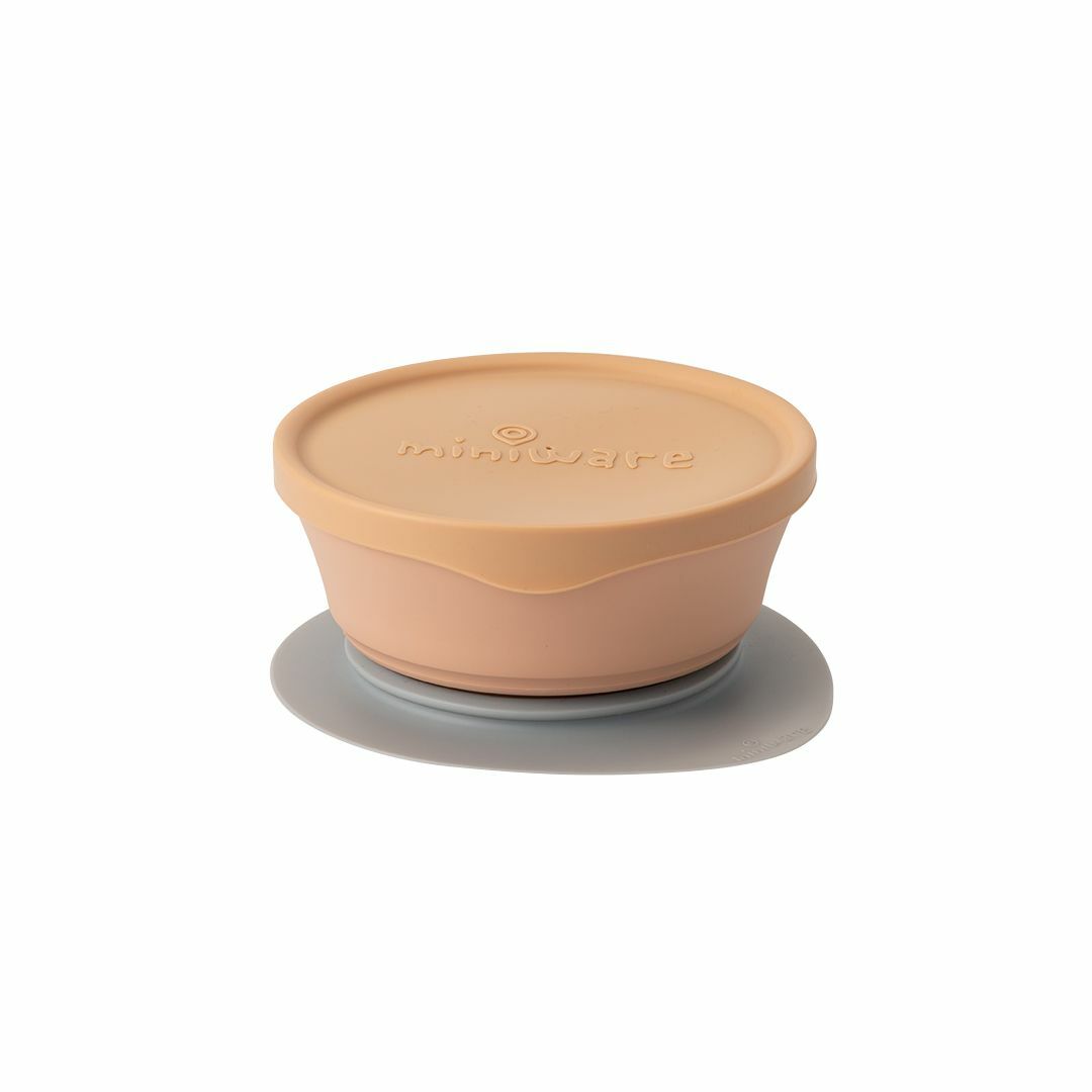 Miniware Cereal Bowl Set - Toffee/Toffee