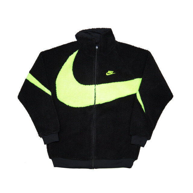 Nike Men's Reversible Big Swoosh Boa Jacket BQ6546-017