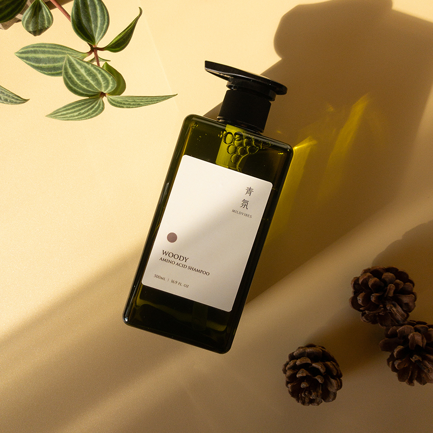 胺基酸植萃洗髮精-木質調精油