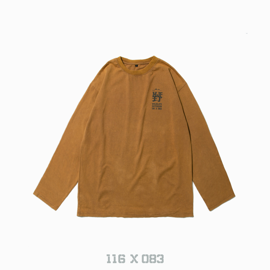 MJ Fresh x KID ® 聯名長T 卡其