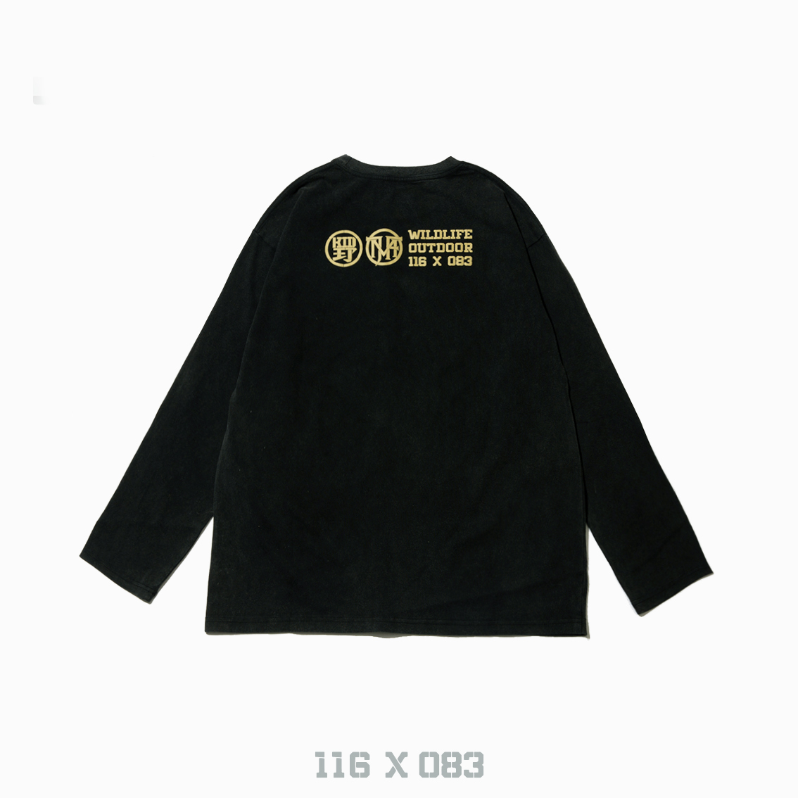 MJ Fresh x KID ® 聯名長T 黑