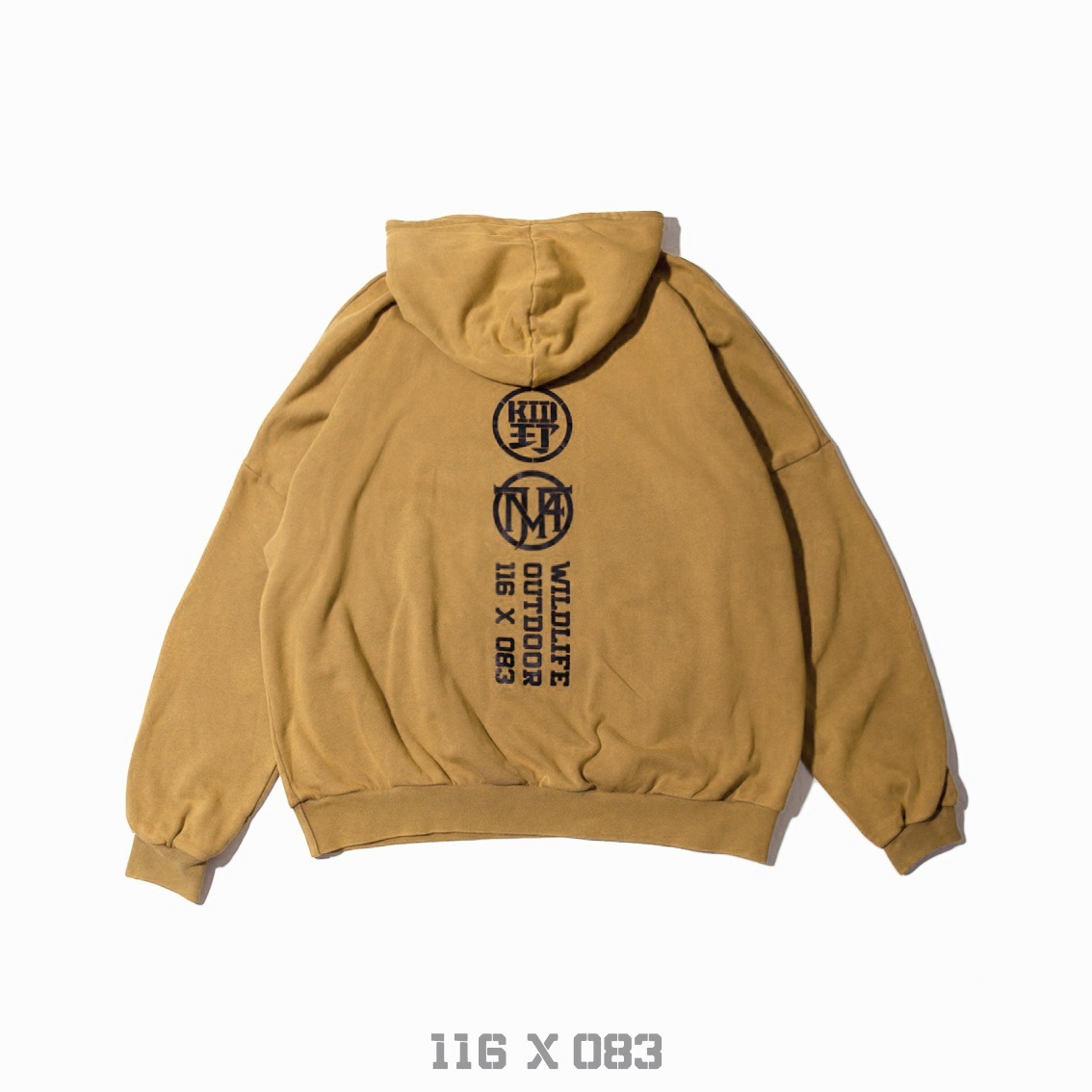 MJ Fresh x KID ® 聯名帽T 卡其