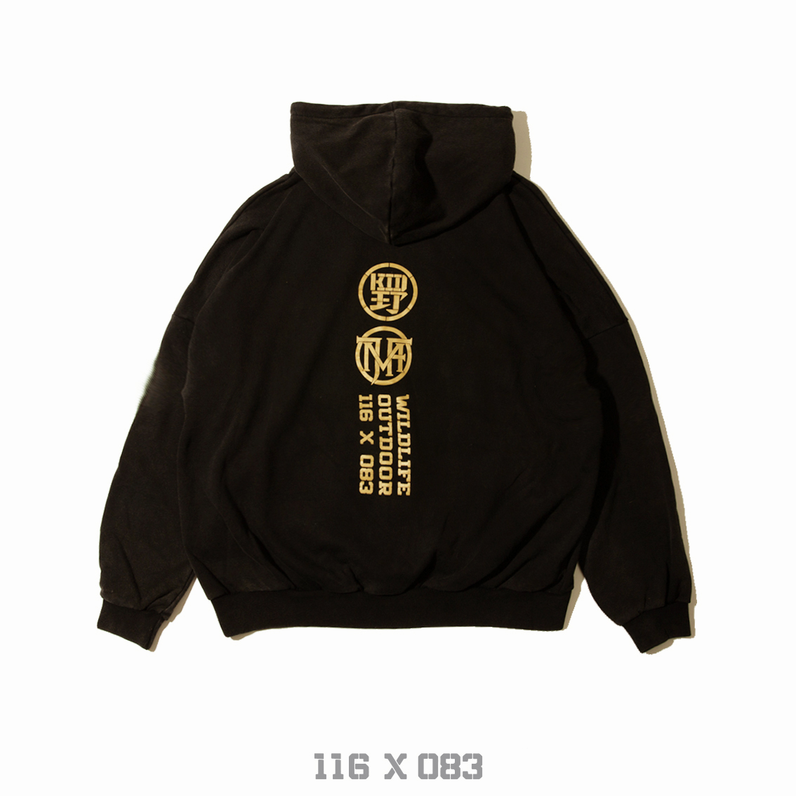 MJ Fresh x KID ® 聯名帽T 黑