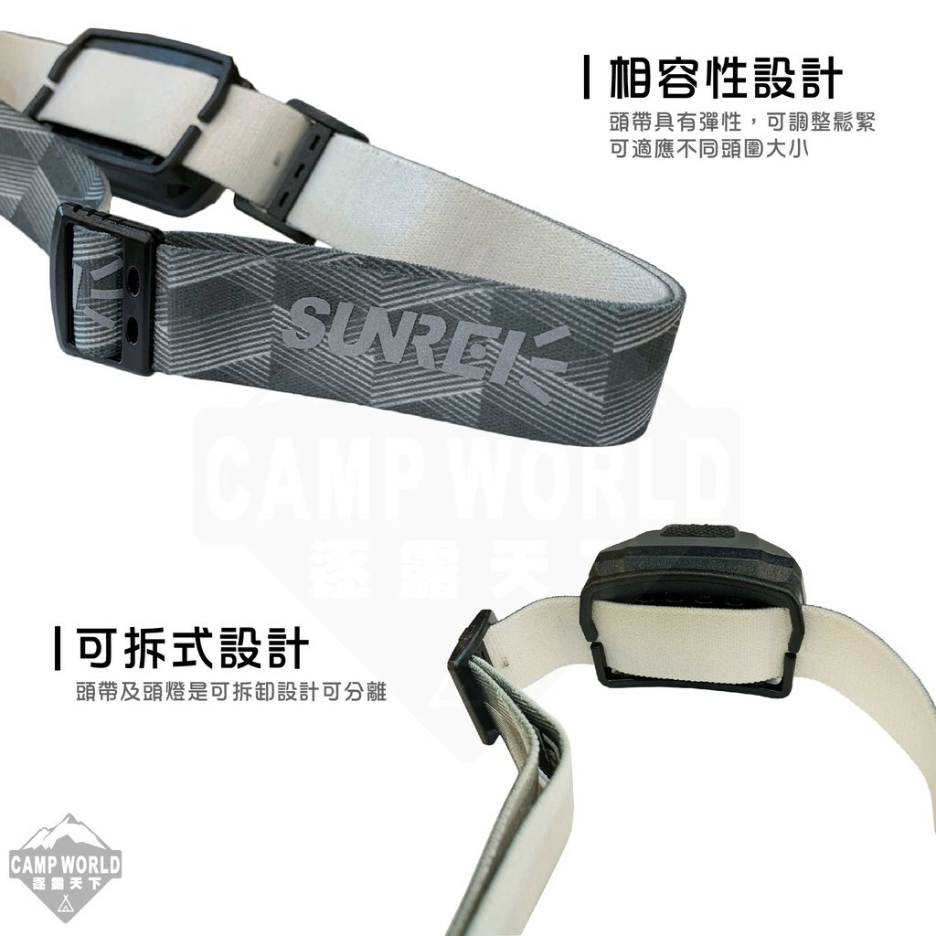 【SUNREE】 山力士防水頭燈