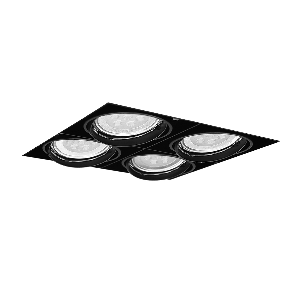 AR111 無邊框 盒燈 9W 高亮度 (四燈)