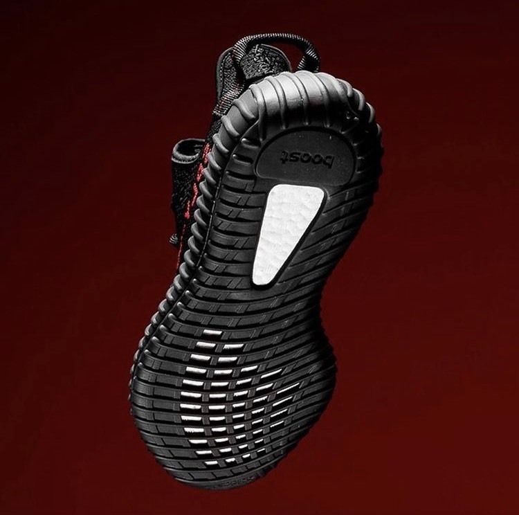 【 adidas YEEZY BOOST 350 V2 BLACK RED 限定款 】