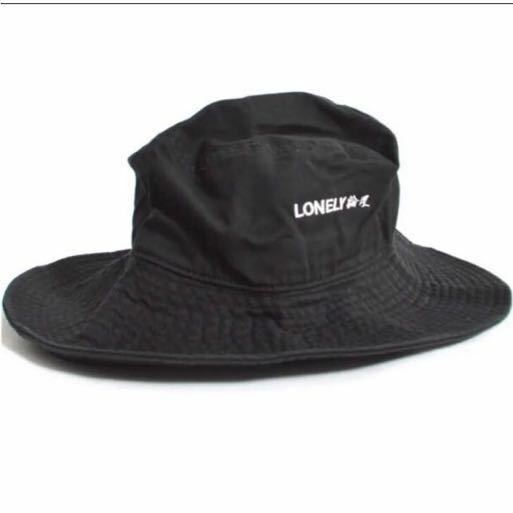 LONELY論理 WIDE BRIM BUCKET HAT