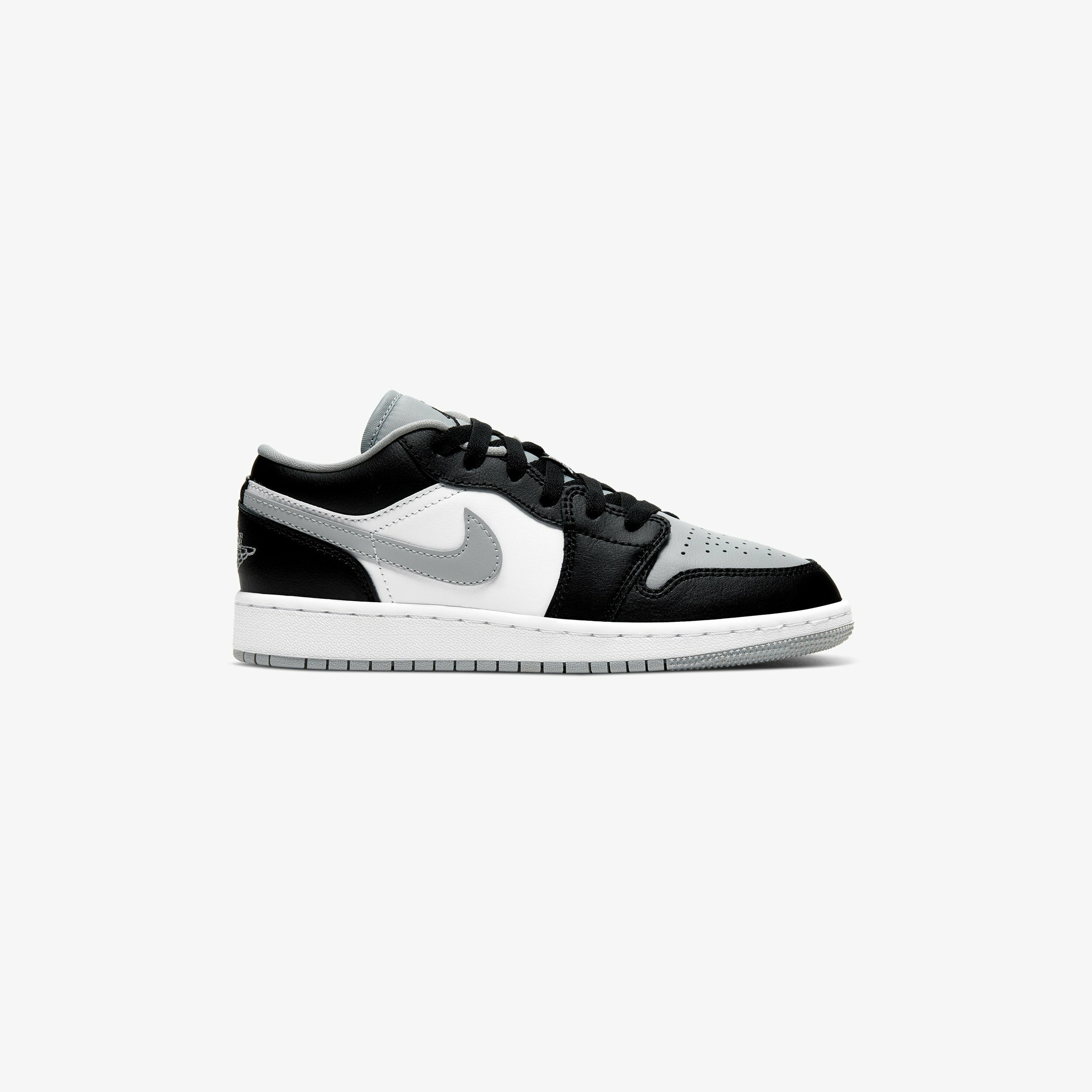 Air Jordan 1 Low GS '' Black Medium Grey '' 影子黑白灰女款