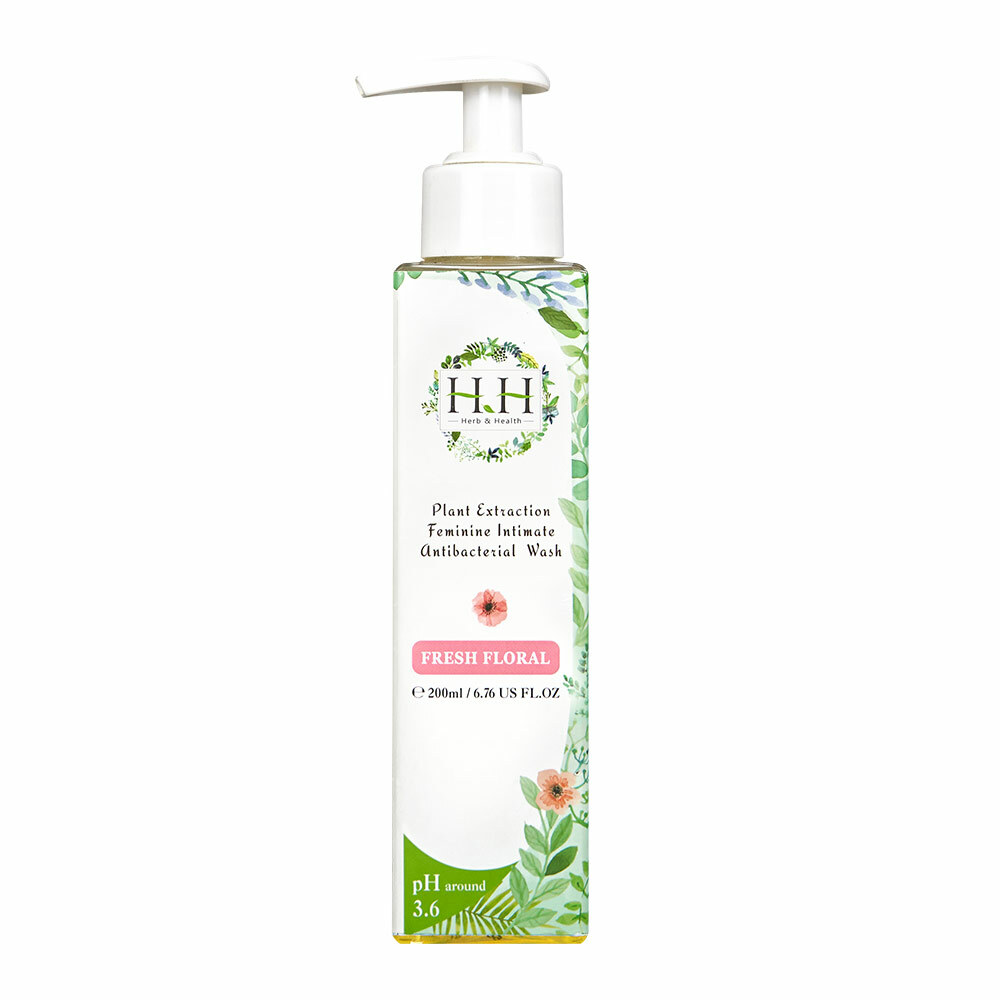 【Single】HH Plant Extraction Feminine Intimate Antibacterial Wash(200ml)