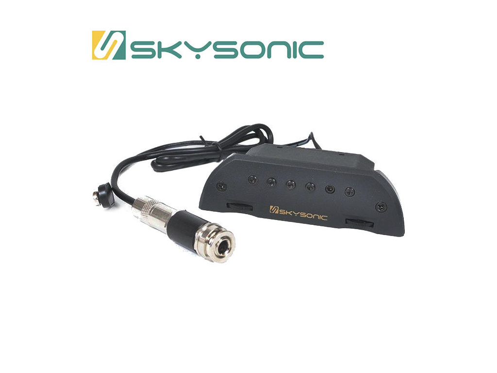 Skysonic - T903 木吉他拾音器雙系統拾音器可收敲板pickup ｜陸比音樂