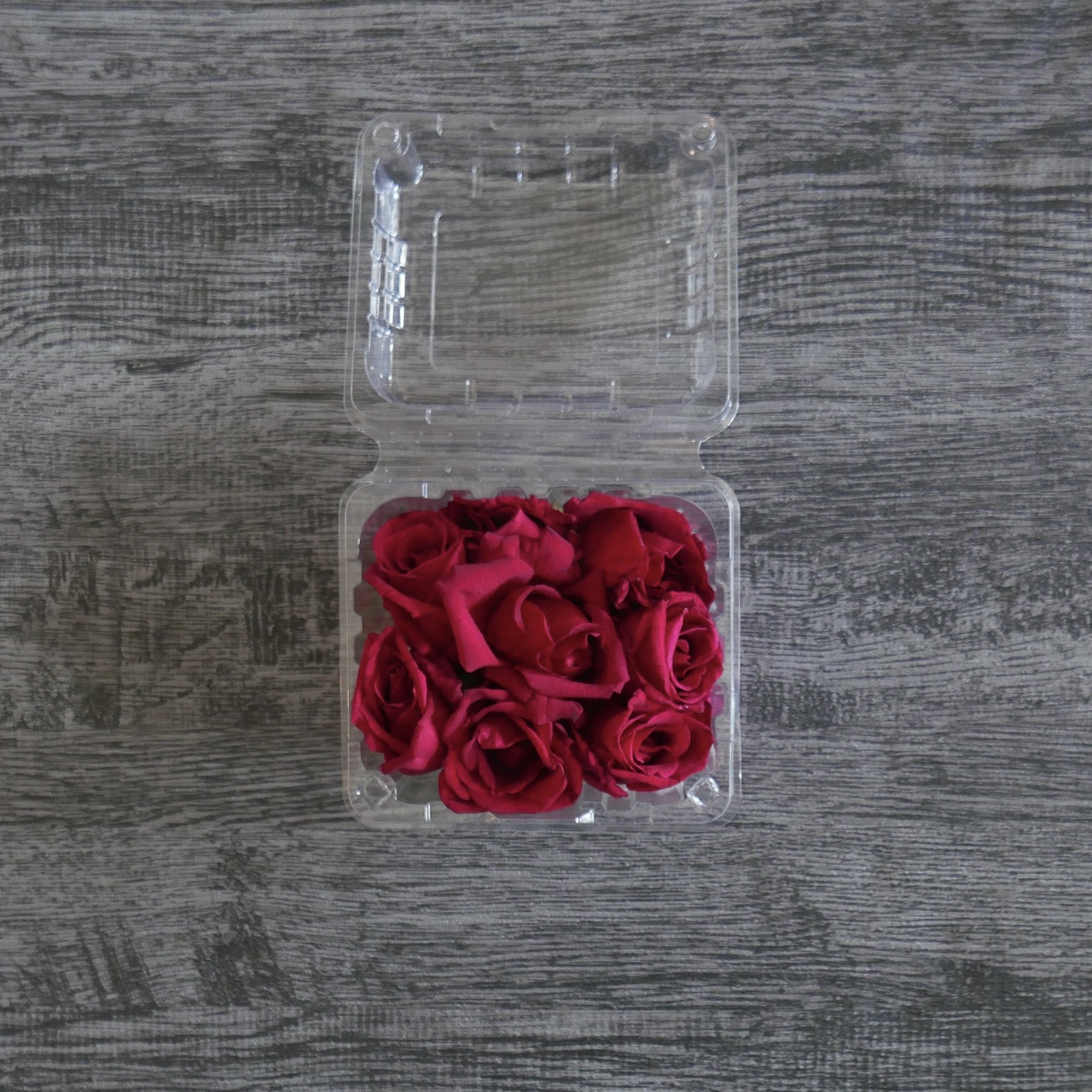 新鮮紅玫瑰花(有機)