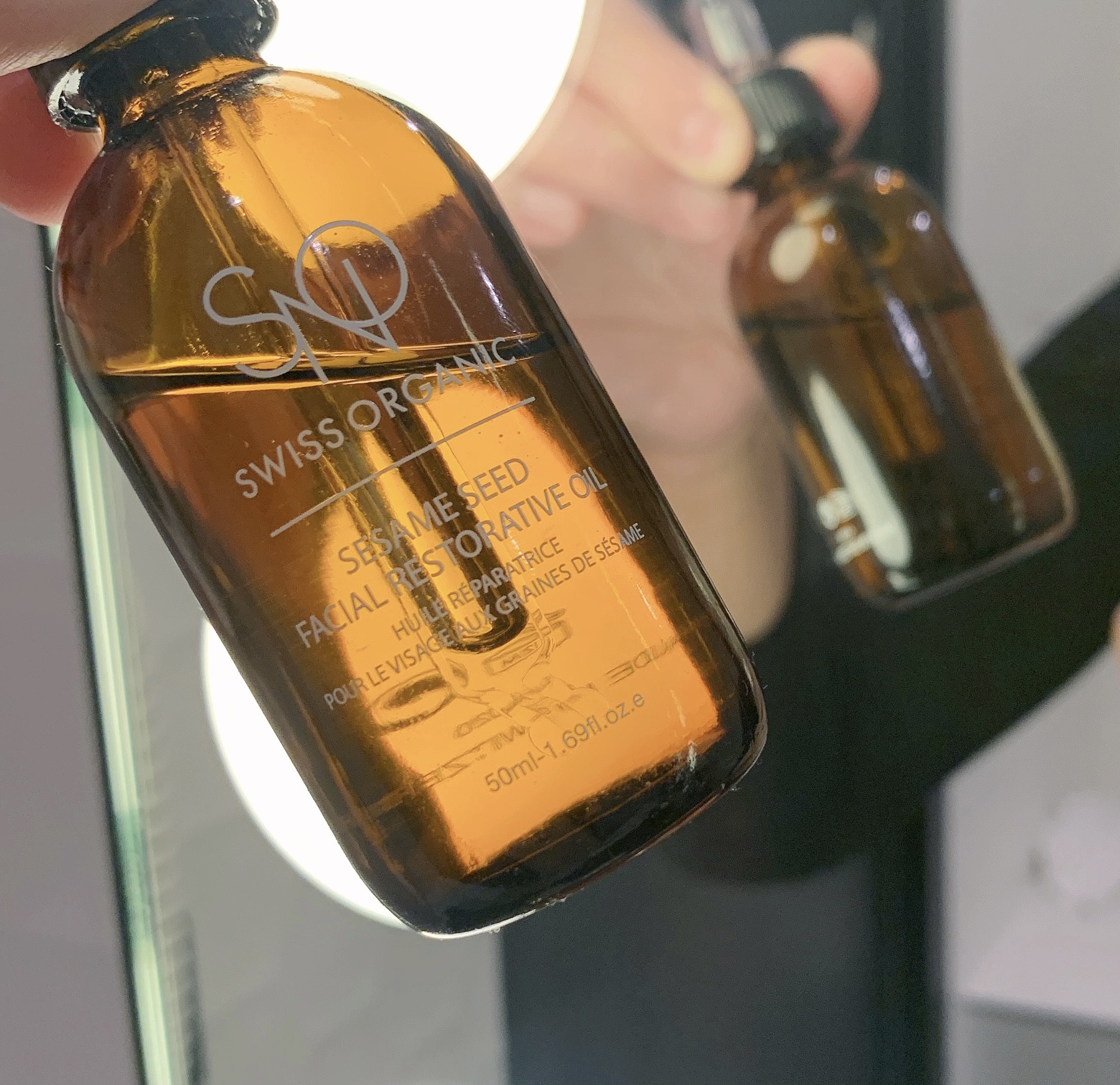 Swiss Organic Sesame seed oil 抗氧芝麻籽活膚油 50ml