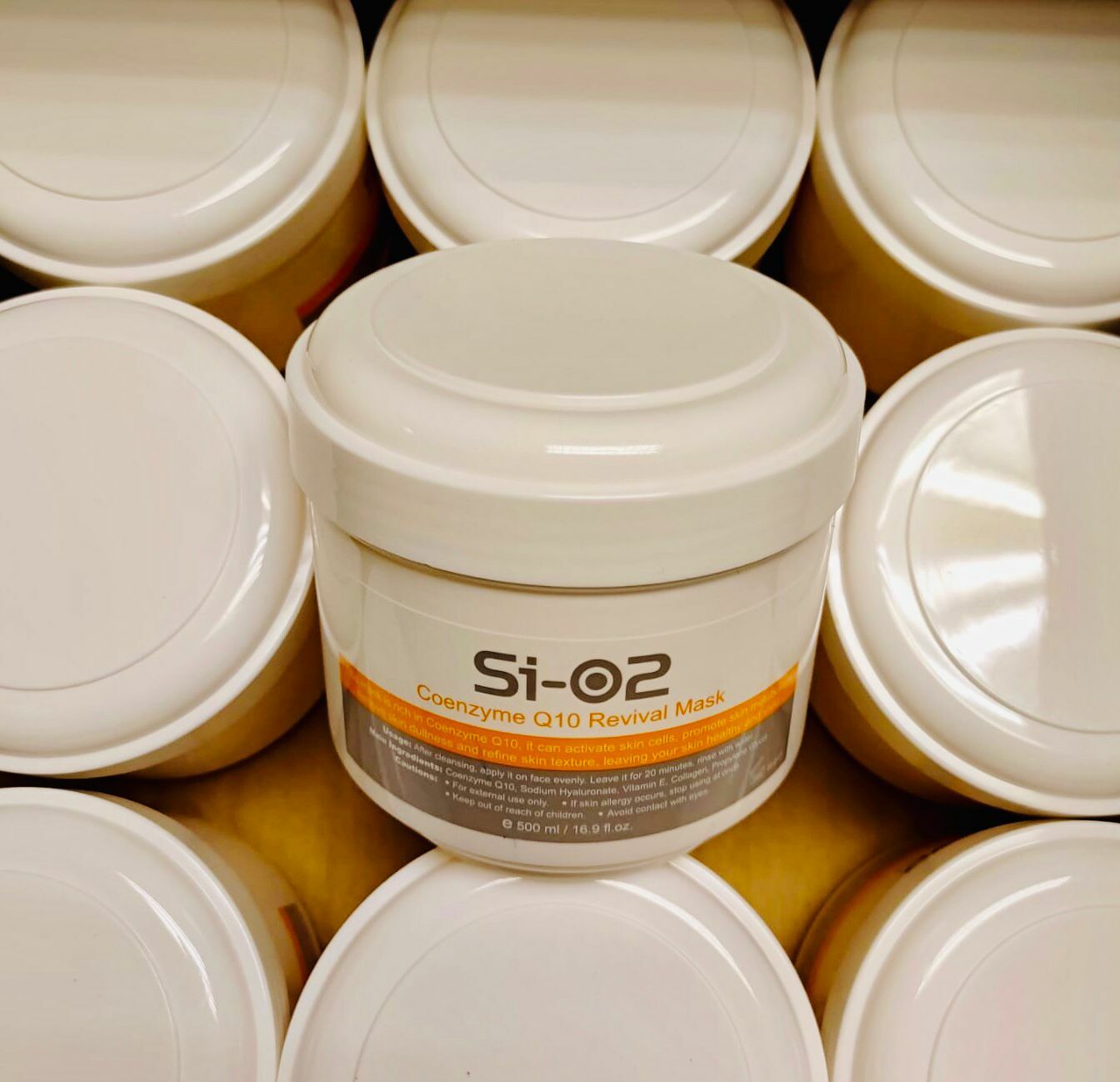 快閃優惠 - 日本SI-O2 Q10 Reival Mask 活力更生面膜 500ml