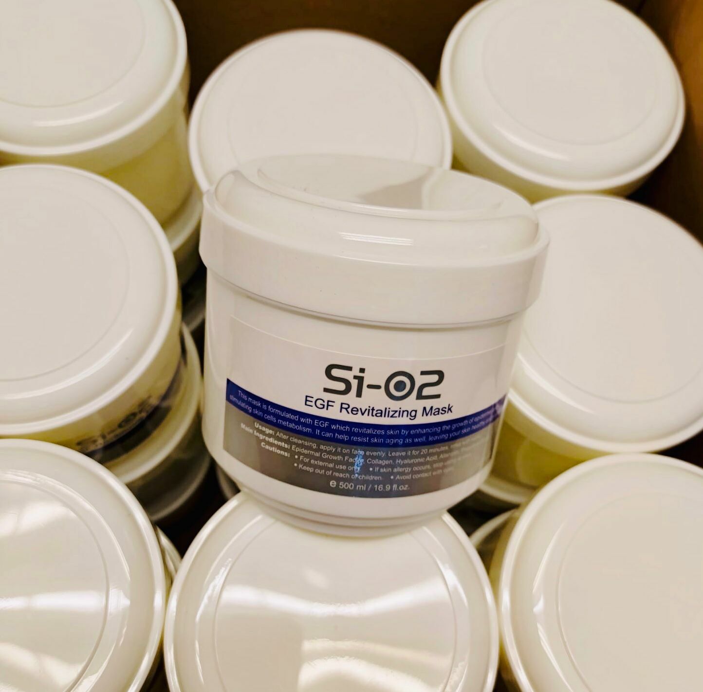 快閃優惠 - Si-O2 - EGF Revitalizing Mask 複合生長因子活肌面膜 500ml