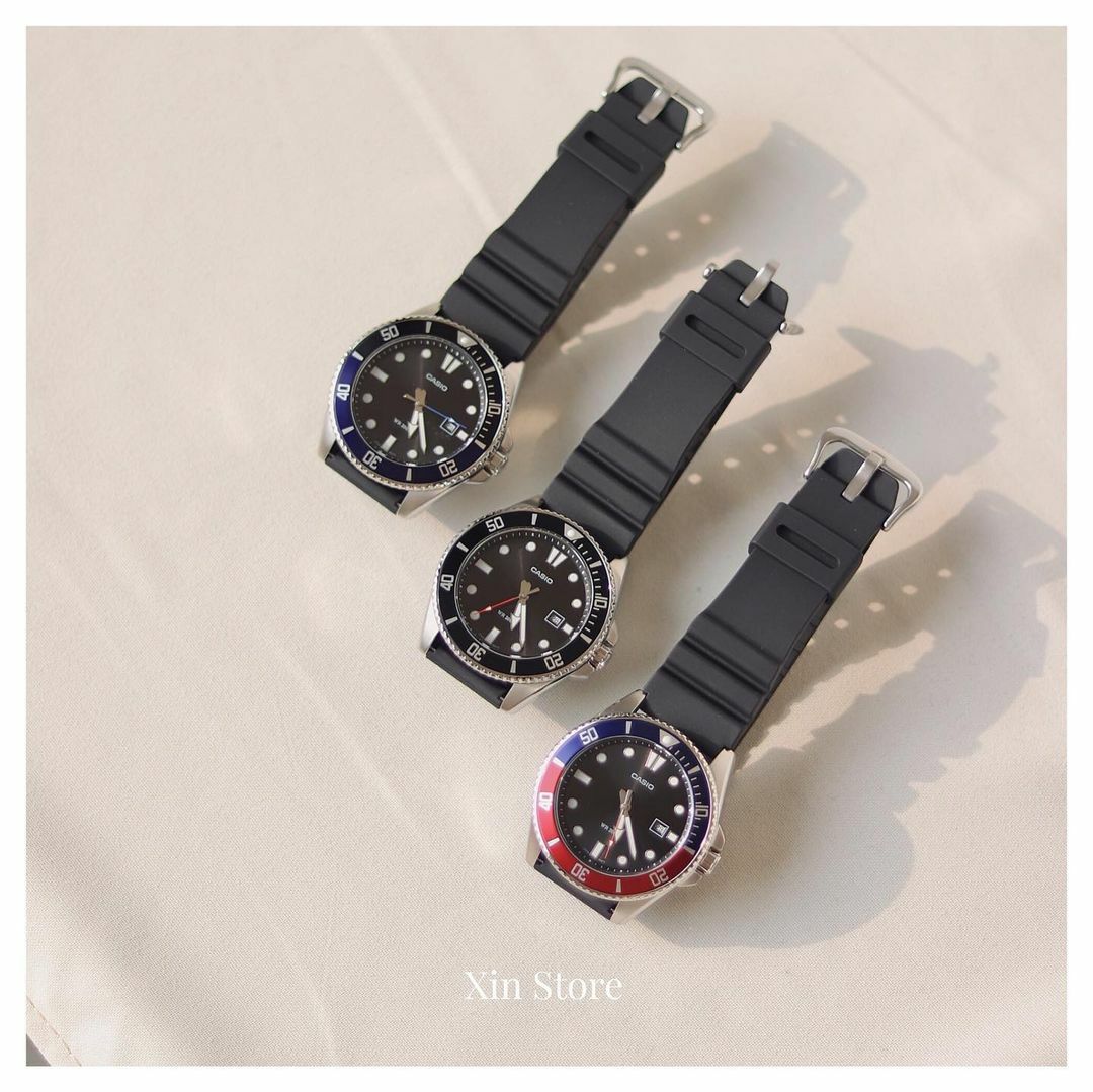 【現貨】Casio Watch 卡西歐 黑水鬼 槍魚 劍魚  石英 防水 腕錶 潛水錶 黑 黑藍 黑藍紅