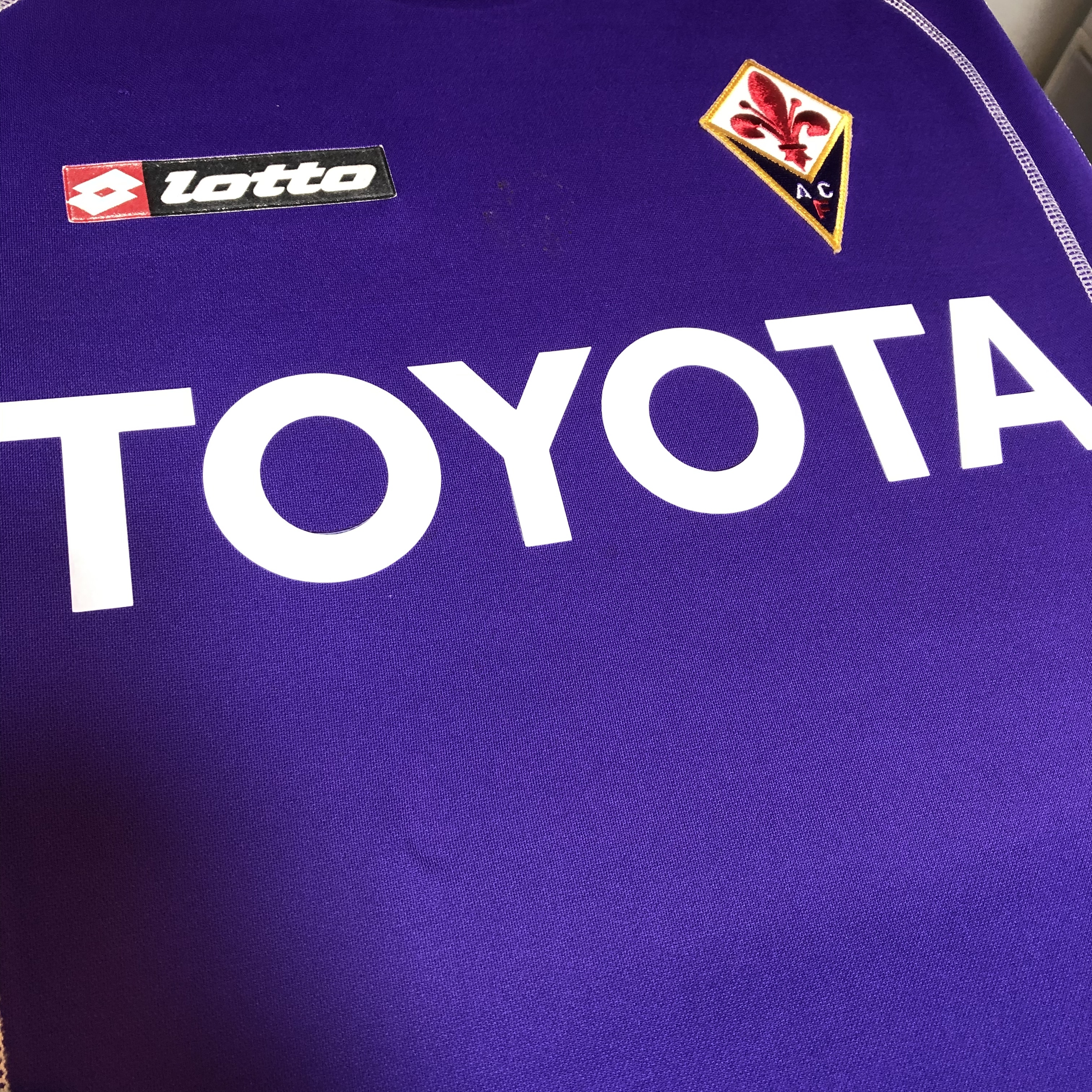 TOYOTA球衣廣告