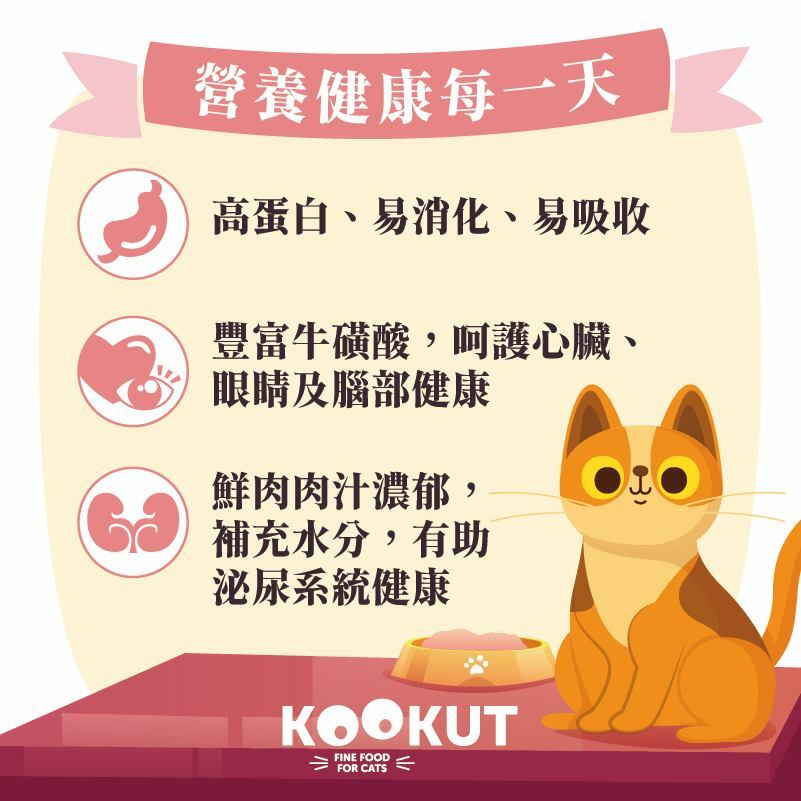 KOOKUT 瑞士全天然無添卡貓罐頭 70g