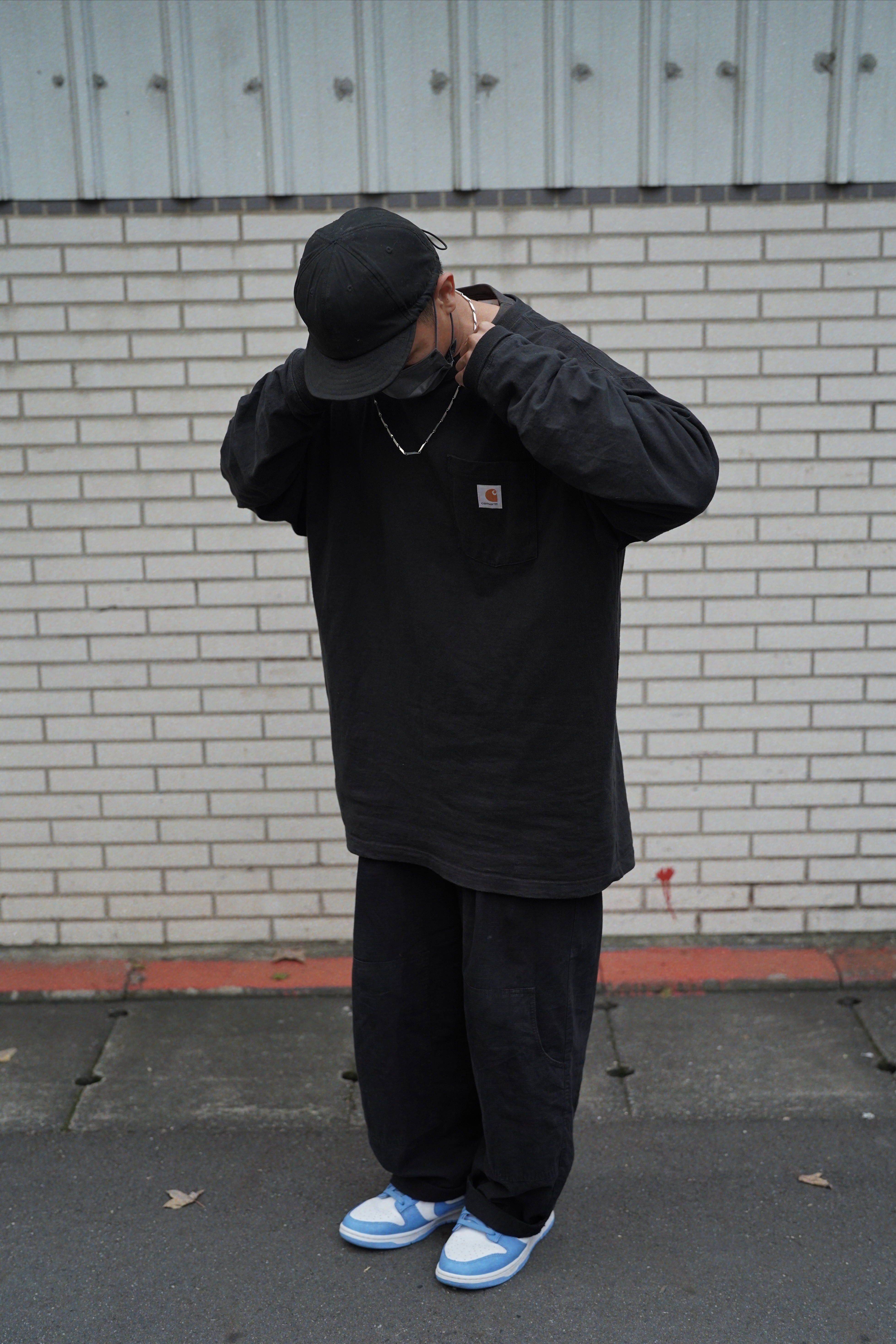 #現貨 (ACCN564) 鋼項鍊 極簡粗爪鍊