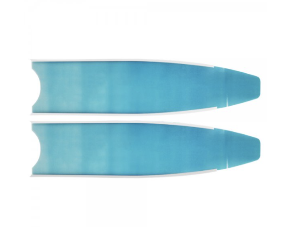 ▲Leaderfins 玻纖長蛙板-ICE 冰晶藍