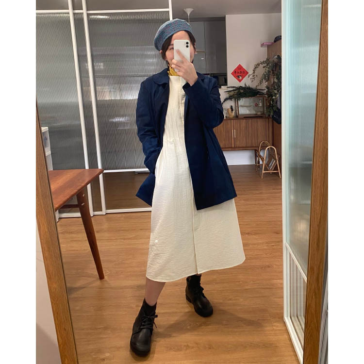 街角古董店雲染大衣