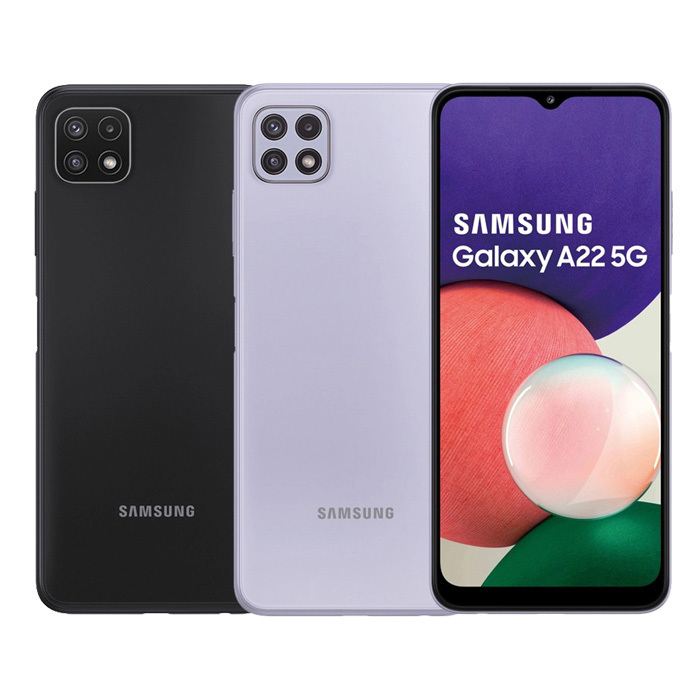 【Samsung三星】A226B Galaxy A22 4/128G-5G(灰/紫)