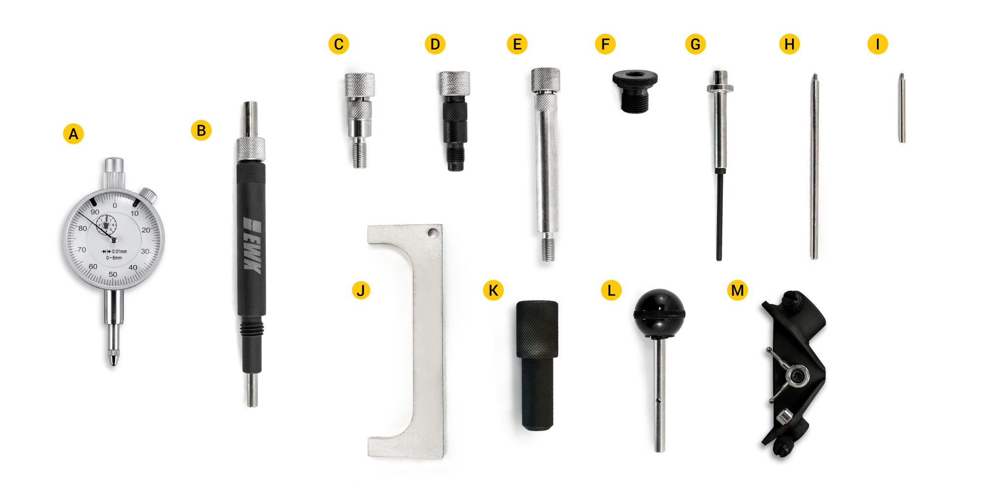13 Pcs Bosch Injection Pump Timing Tool Kit EWK