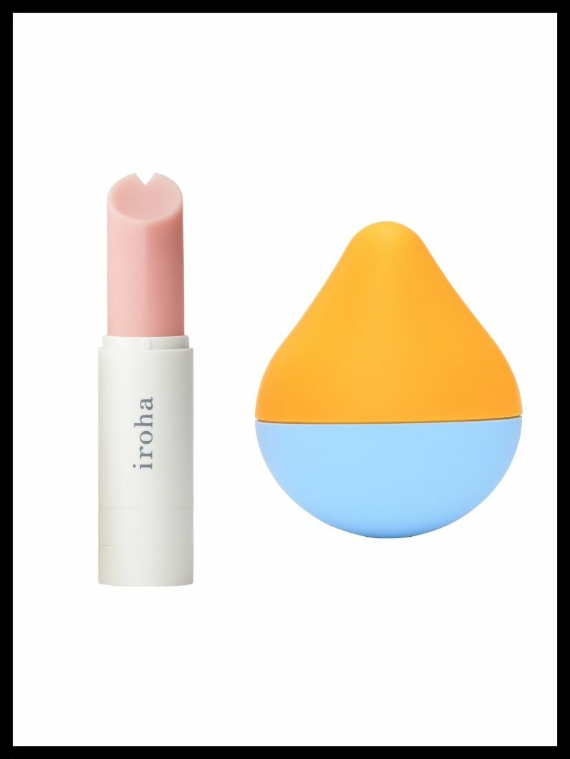 iroha stick 甜心粉&白+iroha mini 晴空香橙