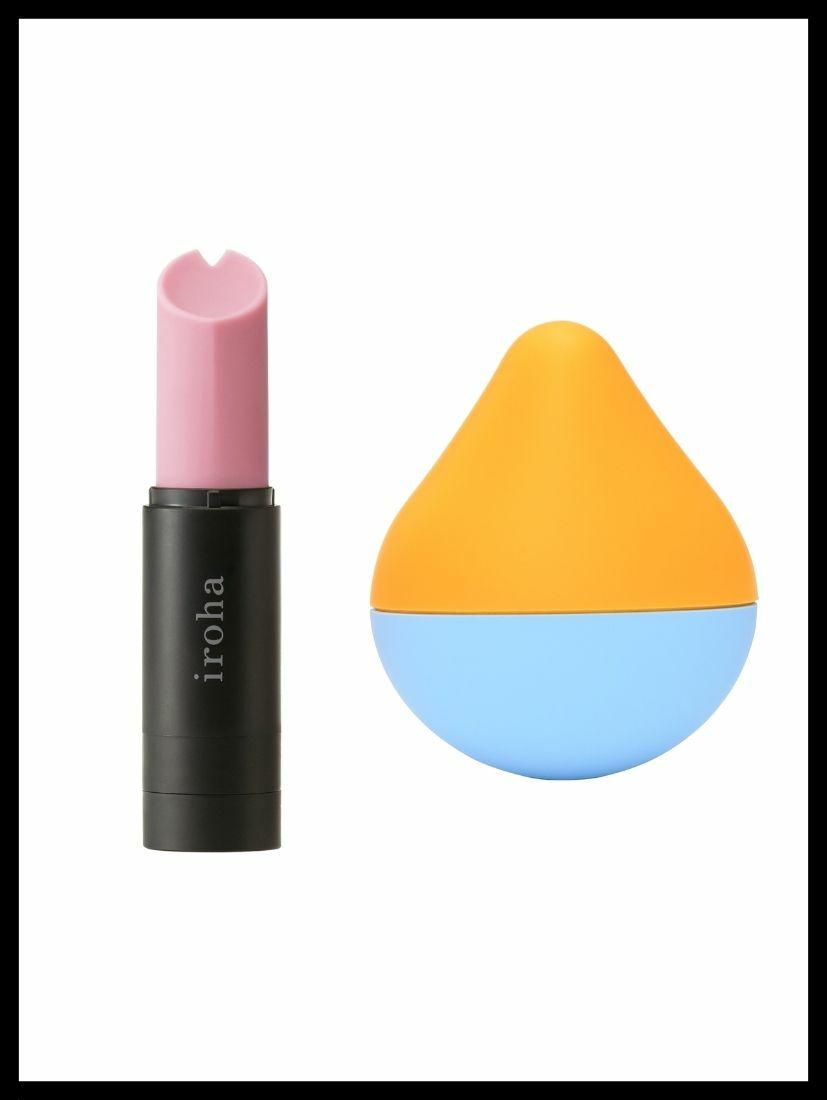 iroha stick 煙燻粉&黑+iroha mini 晴空香橙