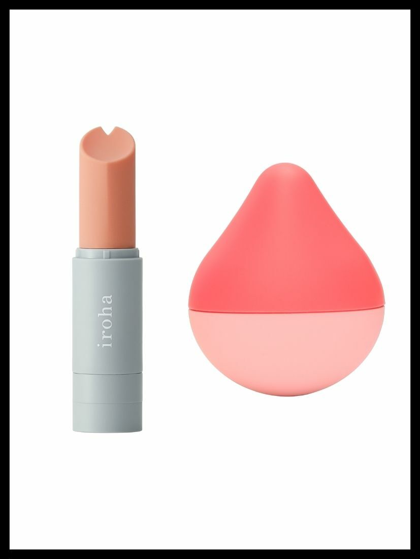 iroha stick 珊瑚粉&灰+iroha mini 杏運梅好