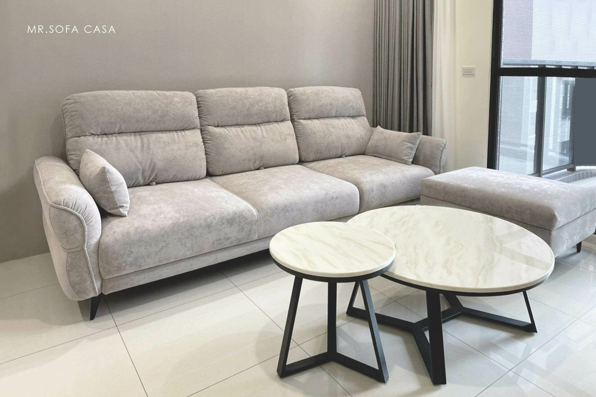 沙發寬度的尺寸也要仔細看