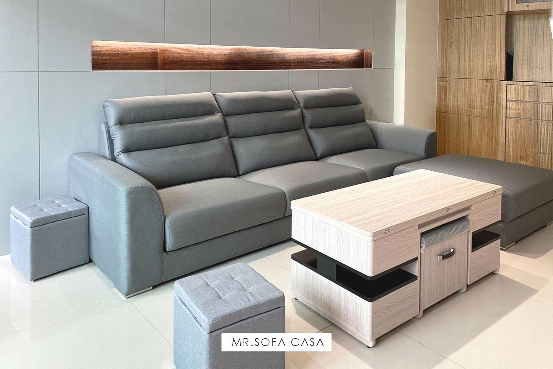 沙發高度有分成高背沙發及低背沙發