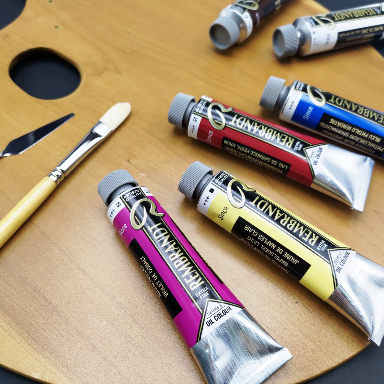 林布蘭特Rembrandt-單支油畫顏料