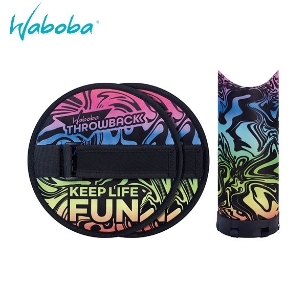 Waboba 黏黏滑翔組(2+1) 黏球靶玩具組 團康遊戲 露營 玩具 丟球 黏球 瑞典