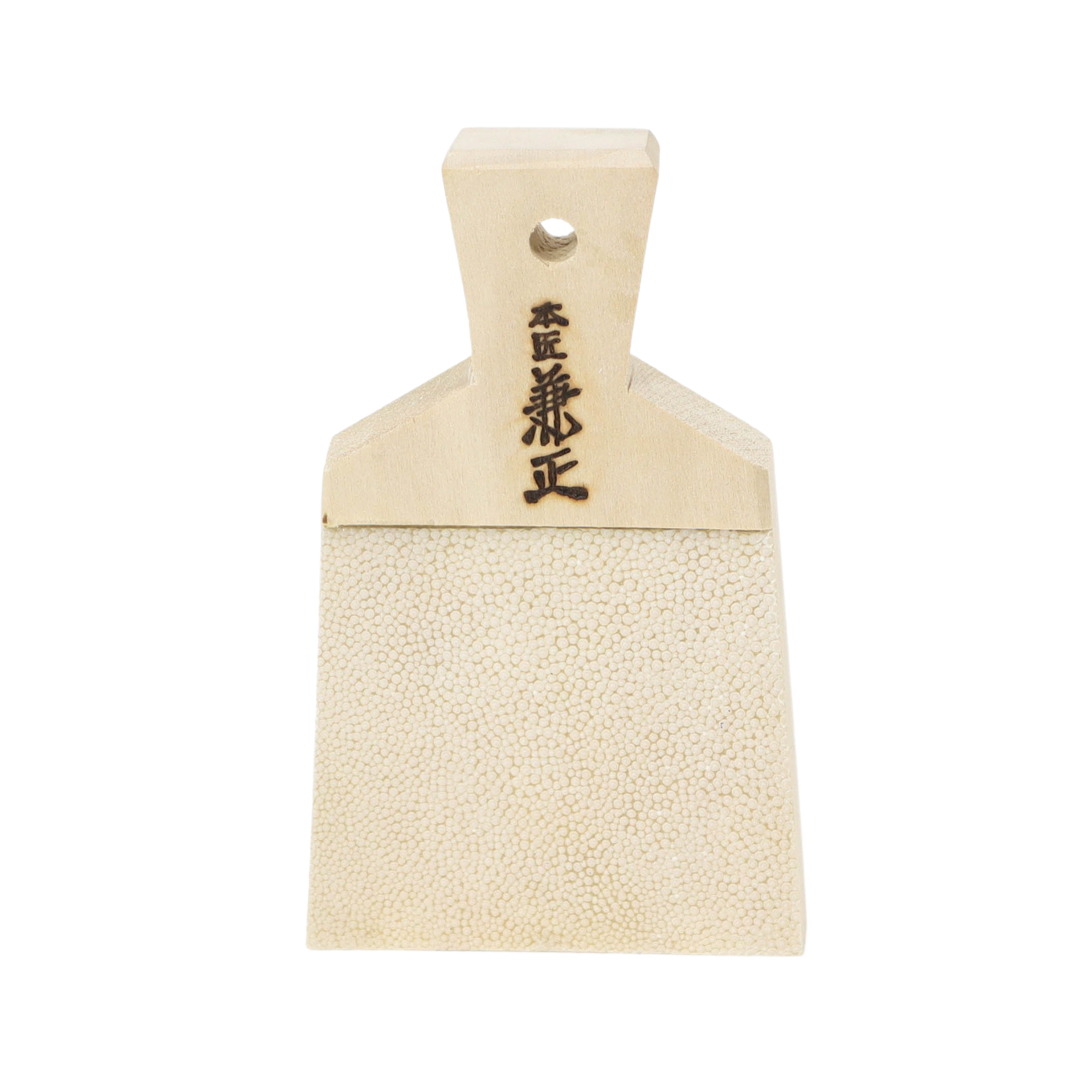 金印鮫皮研磨板 (135mm x 80 mm )