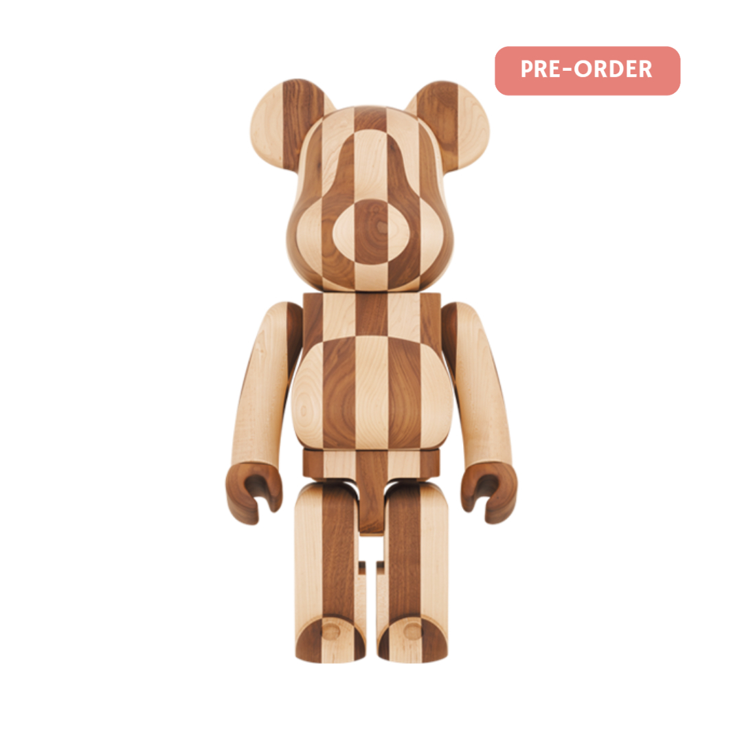 BE@RBRICK カリモク KARIMOKU 棋 LONGITUDINAL CHESS 1000％